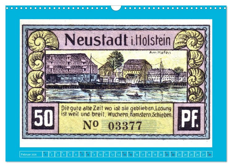 Produktbild: Gru&szlig; aus Neustadt in Holstein (Wandkalender 2026 DIN A3 quer), CALVENDO Monatskalender