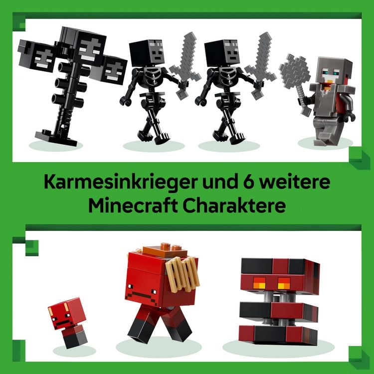 Produktbild: LEGO Minecraft 21590 Duell mit dem Wither, Kinder Geschenk f&uuml;r Gamer