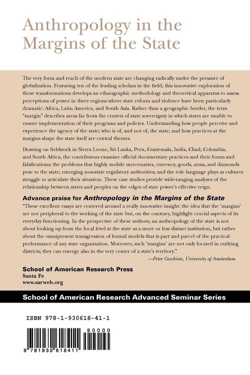 Produktbild: Anthropology in the Margins of the State