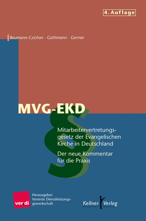 Produktbild: Mitarbeitervertretungsgesetz der Evangelischen Kirche in Deutschland, MVG-EKD
