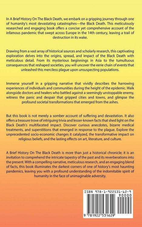 Produktbild: A Brief History On The Black Death - The Black Plague Unveiled