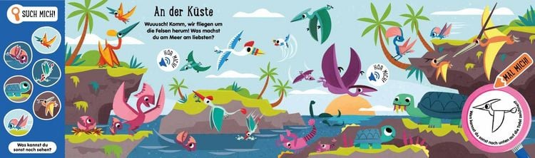Produktbild: Such mich! H&ouml;r mich! Mal mich! Dino-Babys