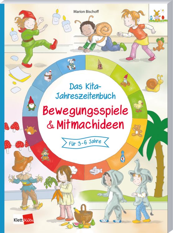 Produktbild: Das Kita-Jahreszeitenbuch: Bewegungspiele & Mitmachideen