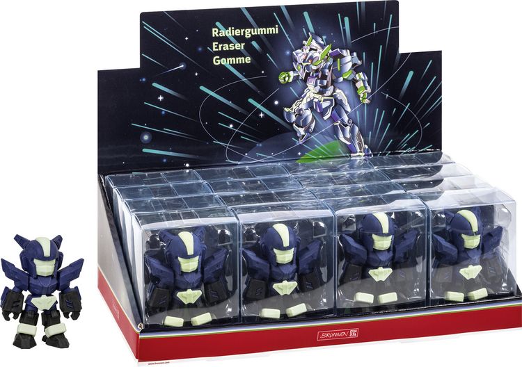 Produktbild: Brunnen Radiergummi Robot Hero
