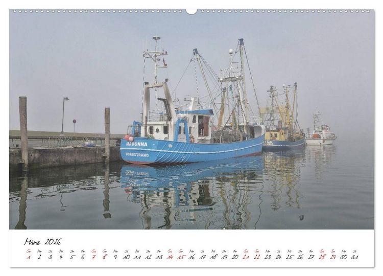 Produktbild: Naturpark Wattenmeer und Helgoland (Wandkalender 2026 DIN A2 quer), CALVENDO Monatskalender