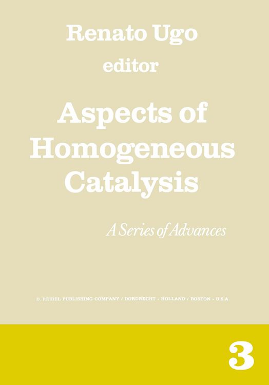 Produktbild: Aspects of Homogeneous Catalysis