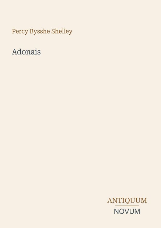 Produktbild: Adonais