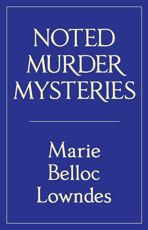 Produktbild: Noted Murder Mysteries