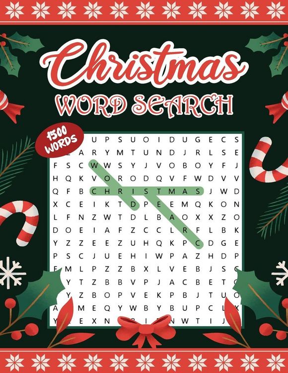 Produktbild: Christmas Word Search Book