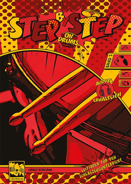 Produktbild: Step by Step on Drums Band 2