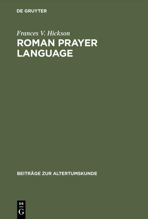 Produktbild: Roman Prayer Language