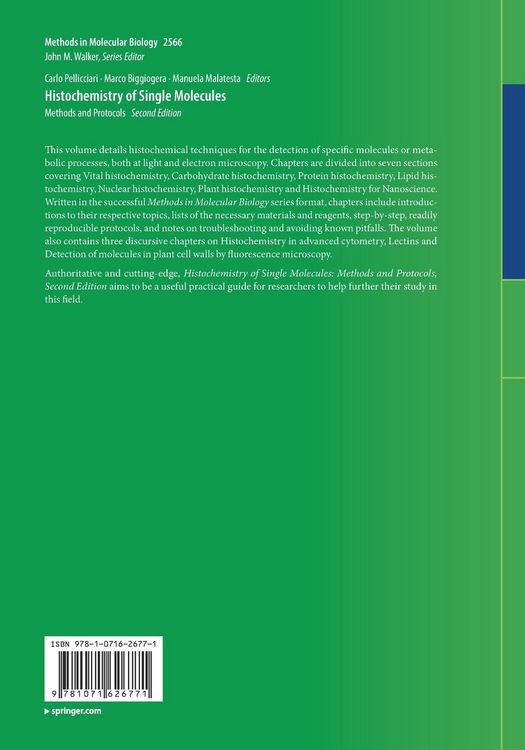 Produktbild: Histochemistry of Single Molecules