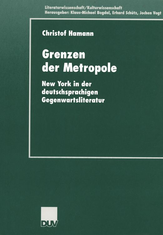Bild vom Artikel Grenzen der Metropole vom Autor Christof Hamann