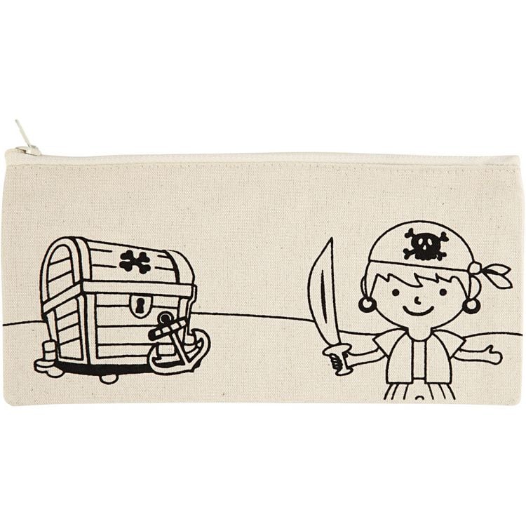 Produktbild: Creativ Company M&auml;ppchen, Piraten, Gr&ouml;&szlig;e 21x9 cm, 245 g, Hellnatur, 1 Stk