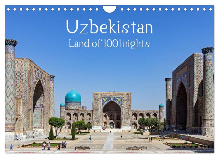 Produktbild: Uzbekistan Land of 1001 nights (Wall Calendar 2026 DIN A4 landscape), CALVENDO 12 Month Wall Calendar