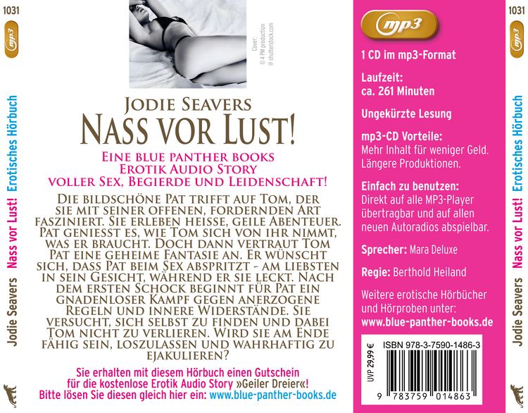 Produktbild: Nass vor Lust! Erotik Audio Story | Erotisches Hörbuch MP3CD