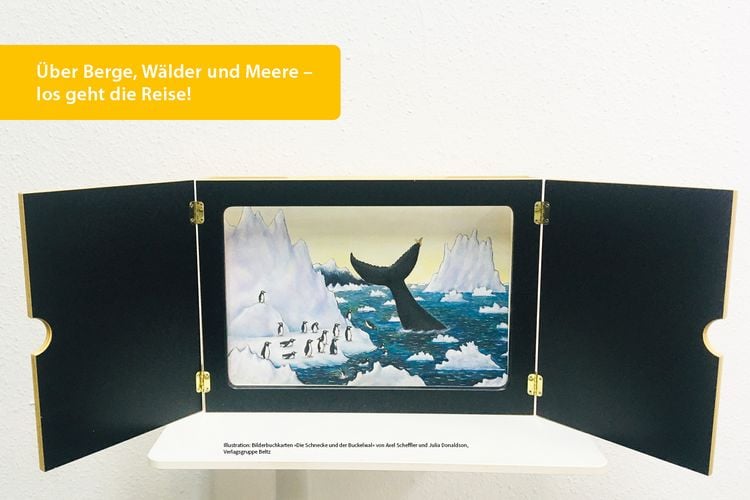 Produktbild: Bilderbuchkarten &raquo;Die Schnecke und der Buckelwal&laquo; von Axel Scheffler und Julia Donaldson