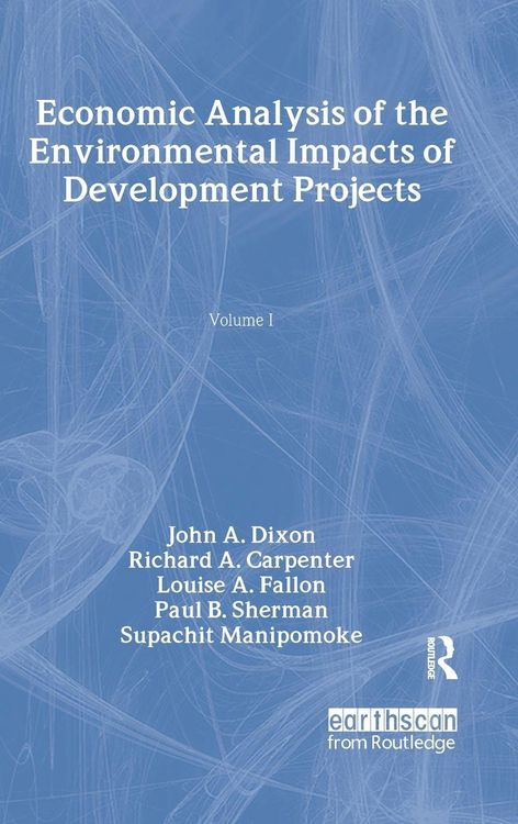 Produktbild: Economic Analysis of the Environmental Impacts of Development Projects