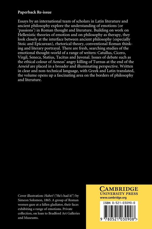 Produktbild: Passions in Roman Thought & Li