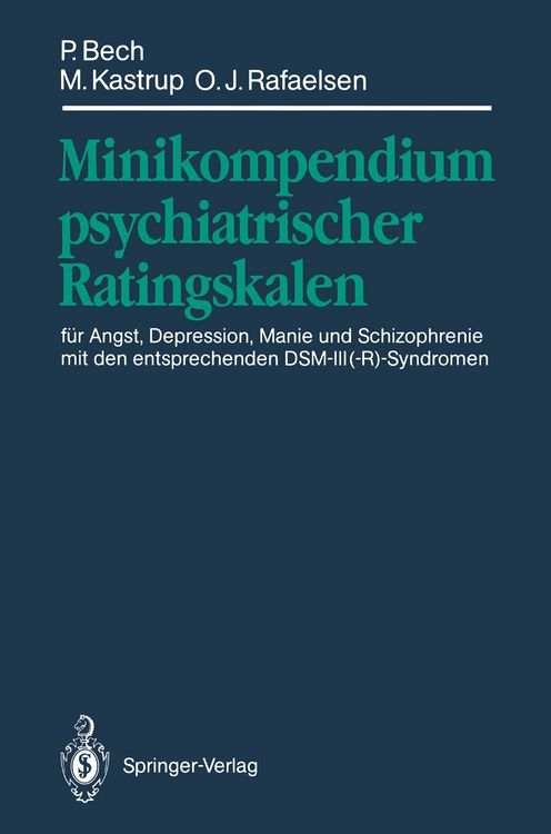 Produktbild: Minikompendium psychiatrischer Ratingskalen