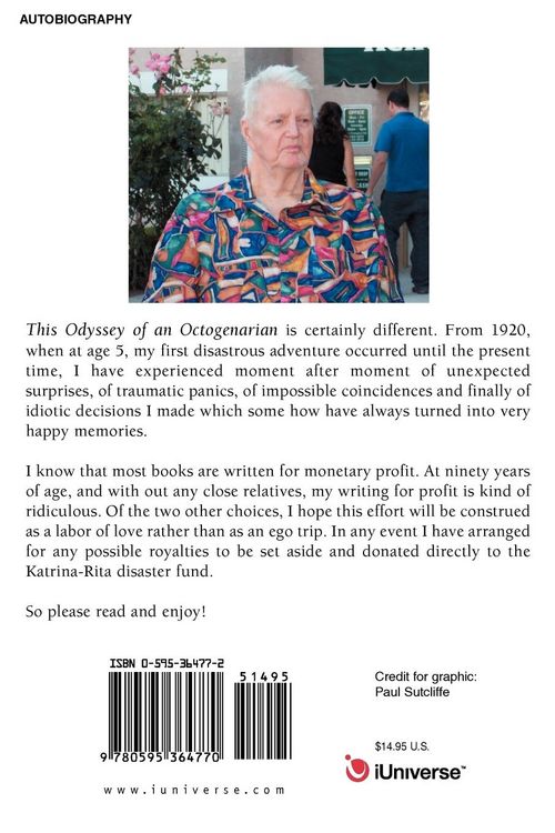 Produktbild: The Unusual Odyssey of an Octogenarian