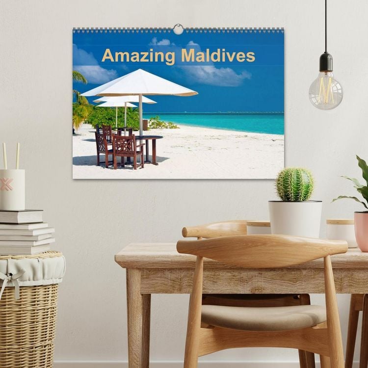 Produktbild: Amazing Maldives (Wall Calendar 2026 DIN A3 landscape), CALVENDO 12 Month Wall Calendar