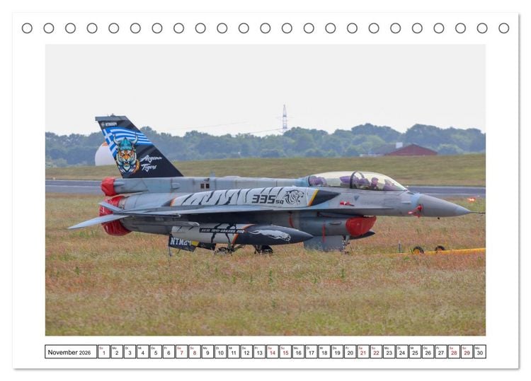 Produktbild: Nato Tiger Meet Schleswig (Tischkalender 2026 DIN A5 quer), CALVENDO Monatskalender