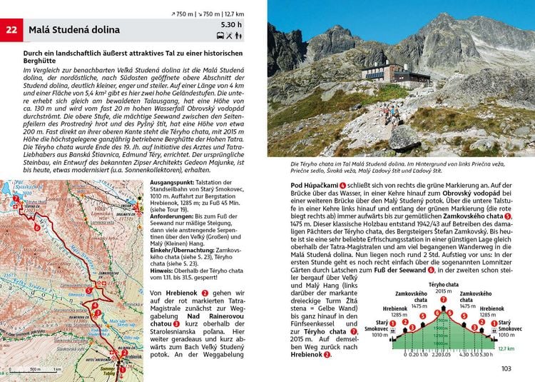 Produktbild: ROTHER Wanderf&uuml;hrer Hohe Tatra