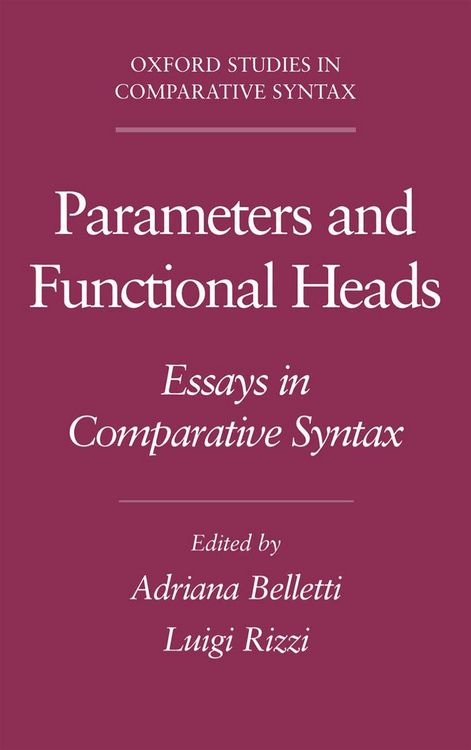 Produktbild: Parameters and Functional Heads