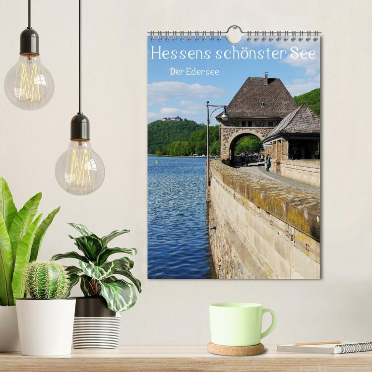 Produktbild: Hessens sch&ouml;nster See - Der Edersee (Wandkalender 2026 DIN A4 hoch), CALVENDO Monatskalender