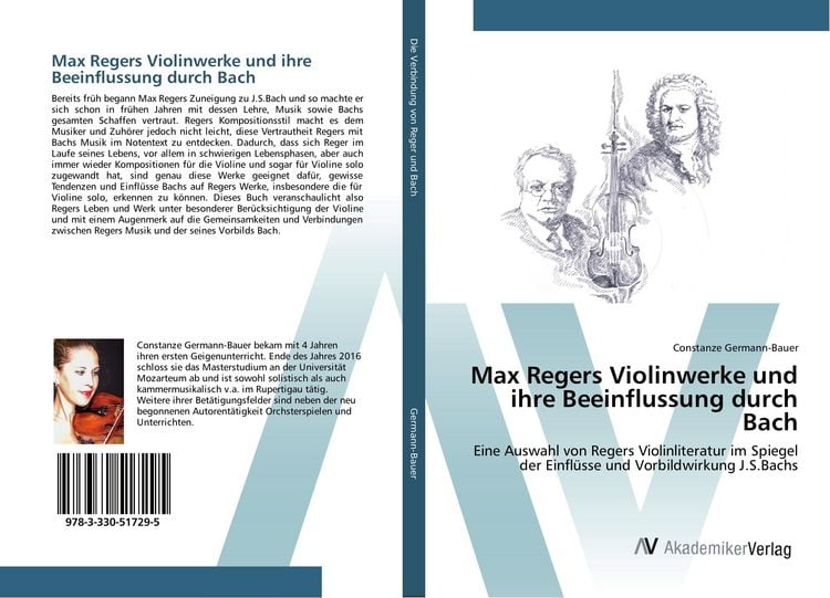 Produktbild: Max Regers Violinwerke und ihre Beeinflussung durch Bach