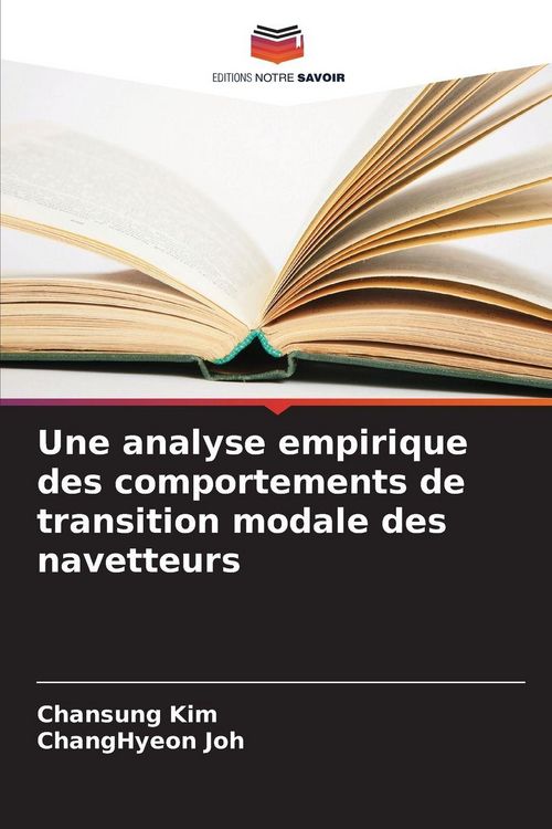 Produktbild: Une analyse empirique des comportements de transition modale des navetteurs