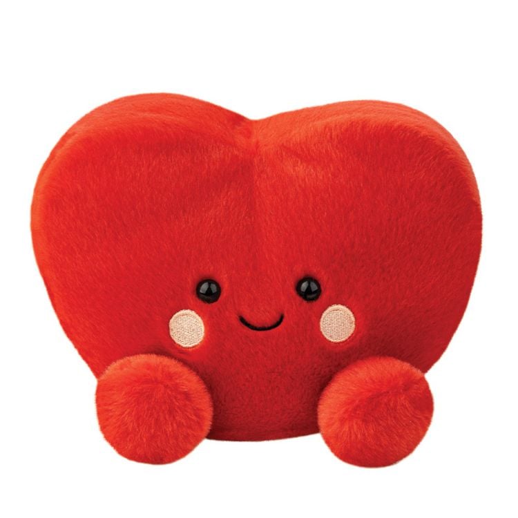 Produktbild: Aurora 61541 - Palm Pals Herz Amore, Pl&uuml;schfigur, 20 cm, Cuddle Pals