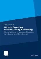 Produktbild: Service Reporting im Outsourcing-Controlling