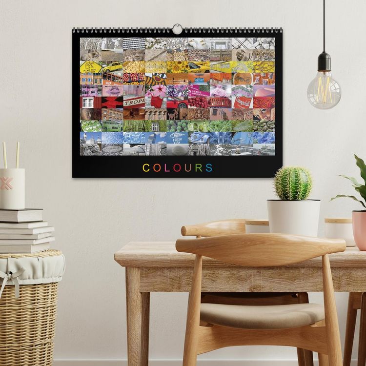 Produktbild: Colours (Wandkalender 2026 DIN A3 quer), CALVENDO Monatskalender