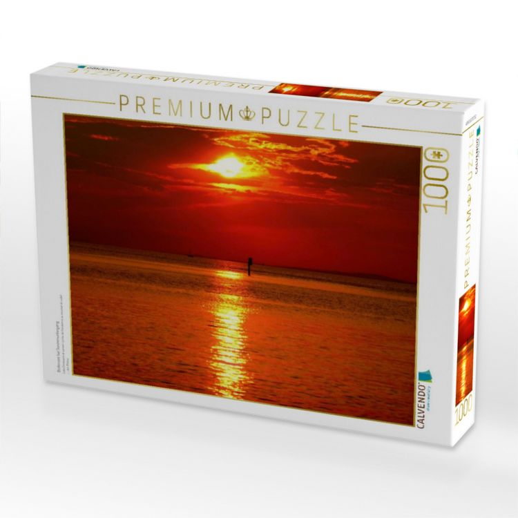 Produktbild: CALVENDO Puzzle Bodensee bei Sonnenuntergang | 1000 Teile Lege-Gr&ouml;&szlig;e 64x48cm Foto-Puzzle f&uuml;r gl&uuml;ckliche Stunden