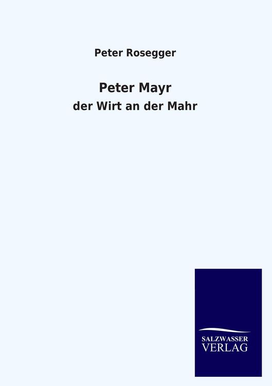 Produktbild: Peter Mayr
