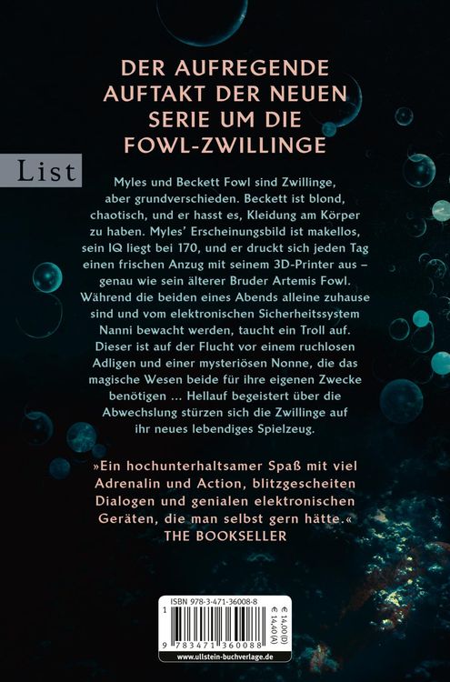 Die Fowl-Zwillinge und der geheimnisvolle Jäger