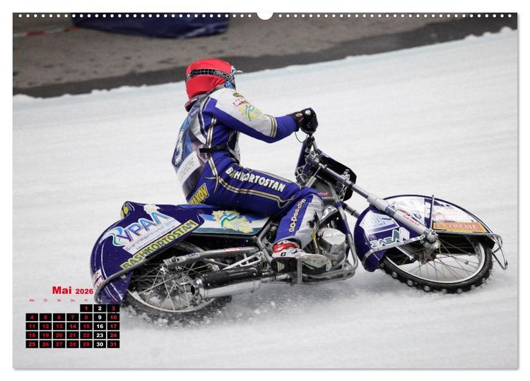 Produktbild: Ice Speedway (Wandkalender 2026 DIN A2 quer), CALVENDO Monatskalender