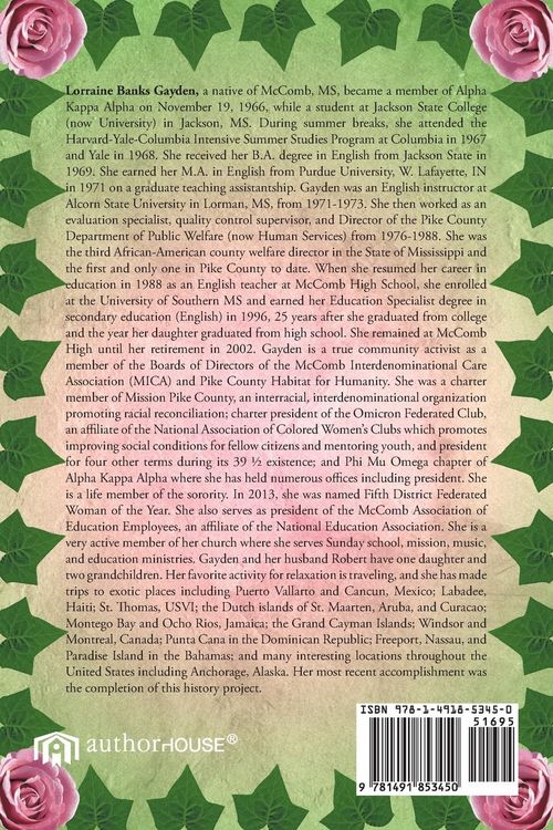 Produktbild: The Alpha Kappa Alpha Presence in Southwest Mississippi