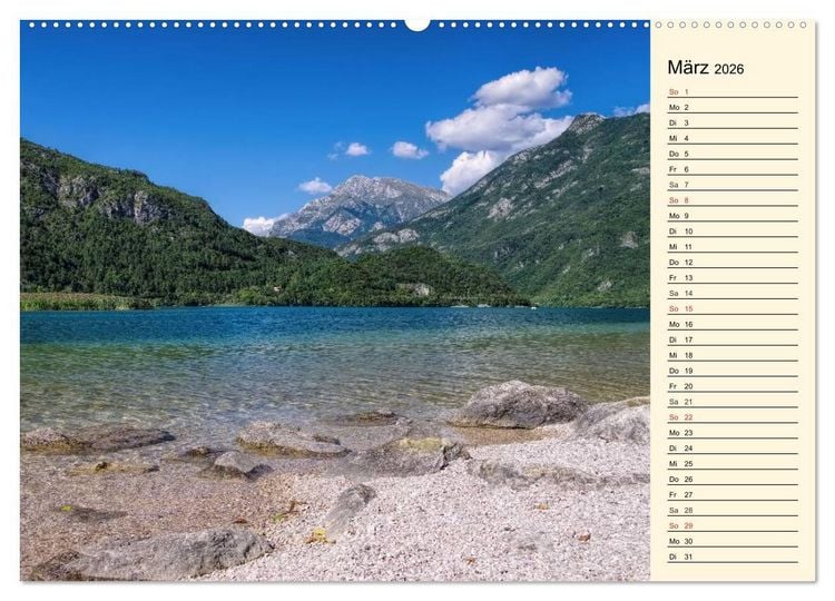 Produktbild: Friaul-Julisch Venetien - Italiens sch&ouml;ner Nordosten (hochwertiger Premium Wandkalender 2026 DIN A2 quer), Kunstdruck in Hochglanz