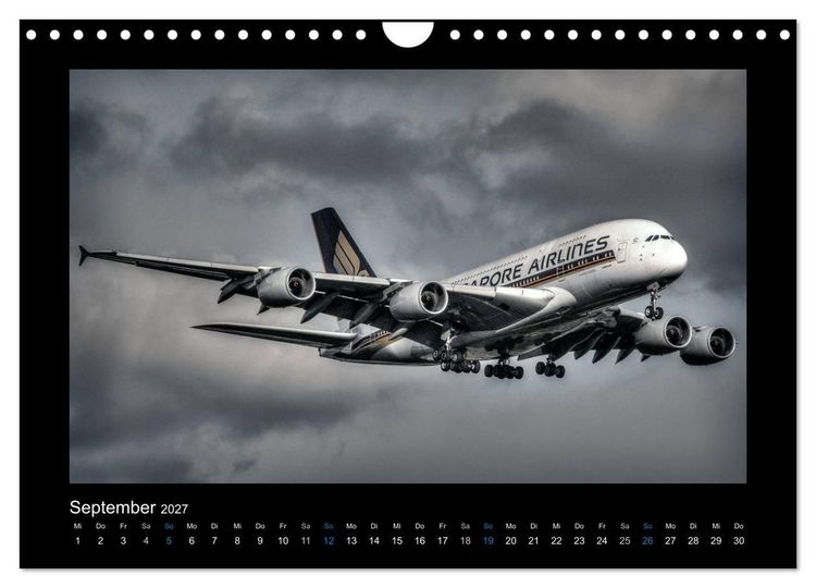 Produktbild: Faszination Luftfahrt (Wandkalender 2027 DIN A4 quer), CALVENDO Monatskalender