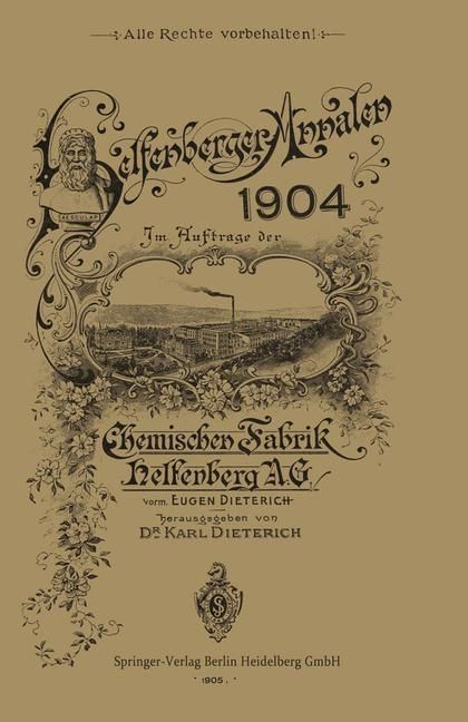 Produktbild: Helfenberger Annalen 1904