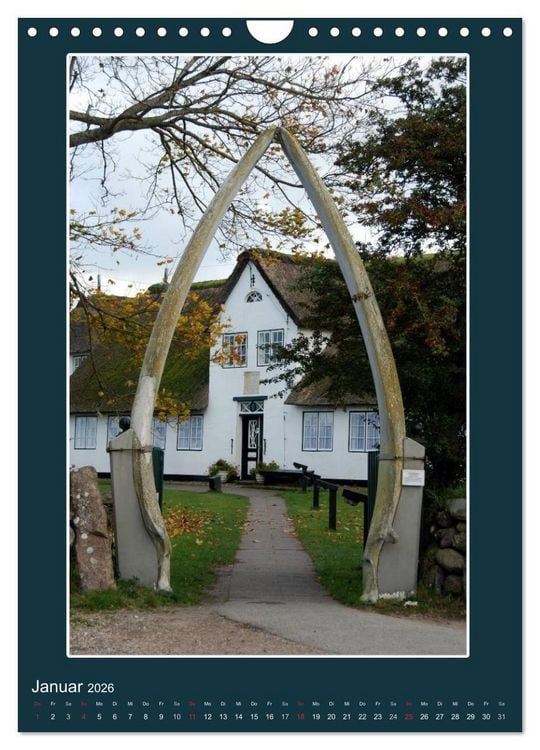 Produktbild: Willkommen in Keitum auf Sylt (Wandkalender 2026 DIN A4 hoch), CALVENDO Monatskalender