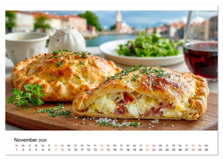 Produktbild: Fastfood einfach lecker (Wandkalender 2026 DIN A4 quer), CALVENDO Monatskalender
