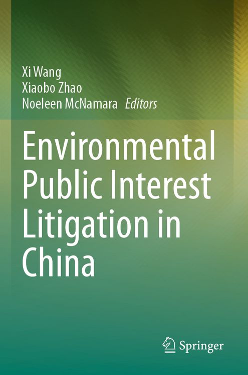 Produktbild: Environmental Public Interest Litigation in China