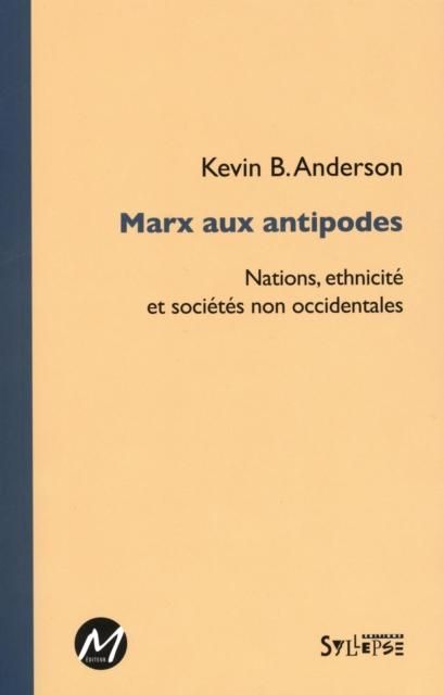 Produktbild: Marx aux antipodes