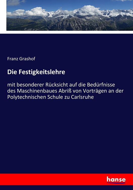 Produktbild: Die Festigkeitslehre