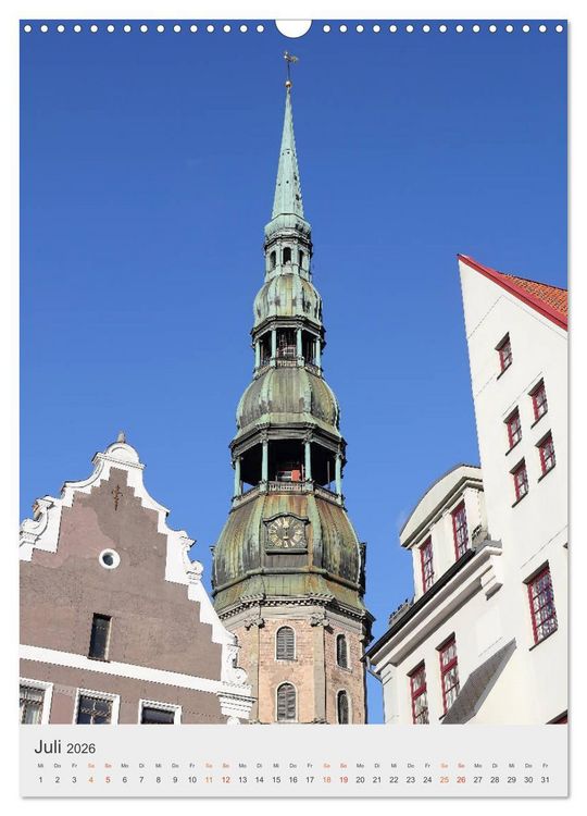Produktbild: Baltische Augenblicke (Wandkalender 2026 DIN A3 hoch), CALVENDO Monatskalender