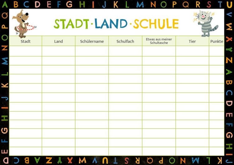 Produktbild: Meine superschlaue kunterbunte Schulstart-Box
